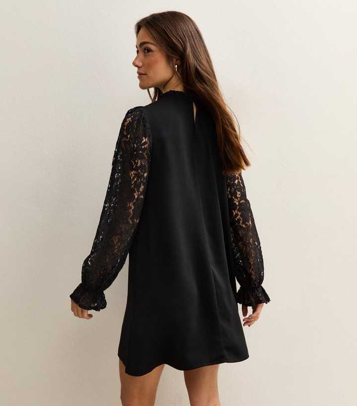 black lace tank dress Baltic Born Womens Gloria Lace Maxi Dress | Black main image 0