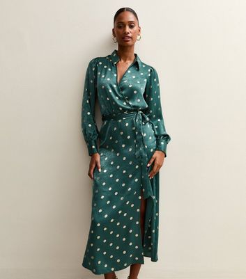 Green Spot Dresses | New Look