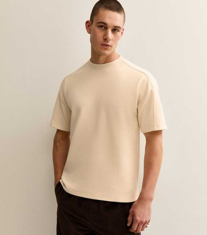 Off White Oversized Short Sleeve T-Shirt