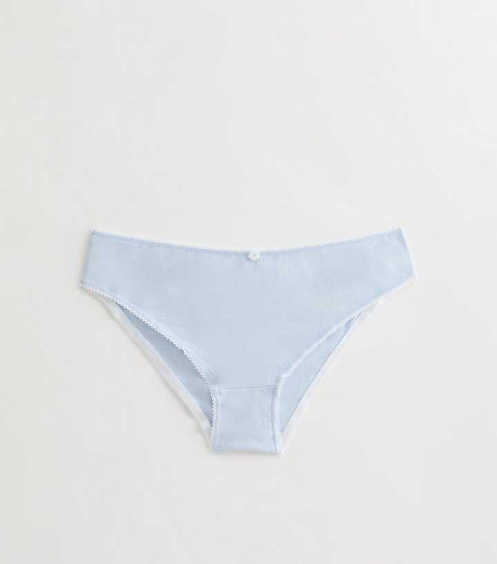 Blue Contrast Trim Brief