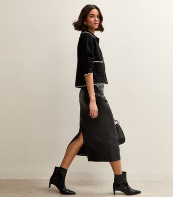 Leather Trousers Leather Skirt For Over 50 Stormie Contoured Faux