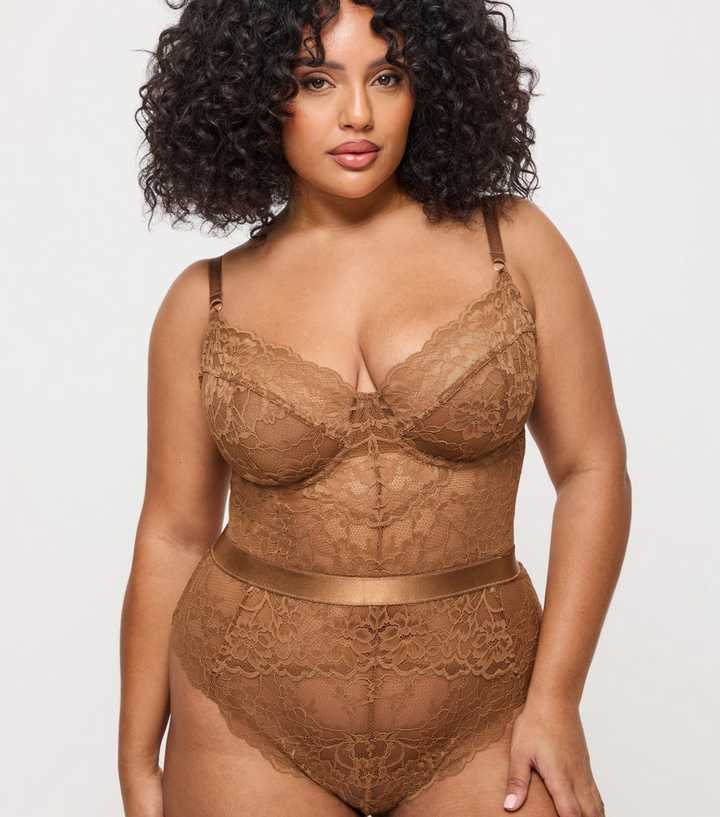 Ann Summers Cream Hold Me Tight Bodysuit