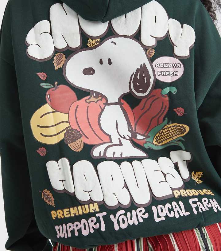 Sweat Unisexe Spreadshirt Peanuts Snoopy Camp Life Camping Sweat À Capuche Coton Polyester 280g/m²