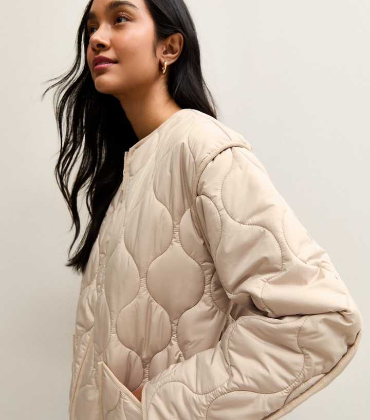 Stone Quilted Padded Jacket