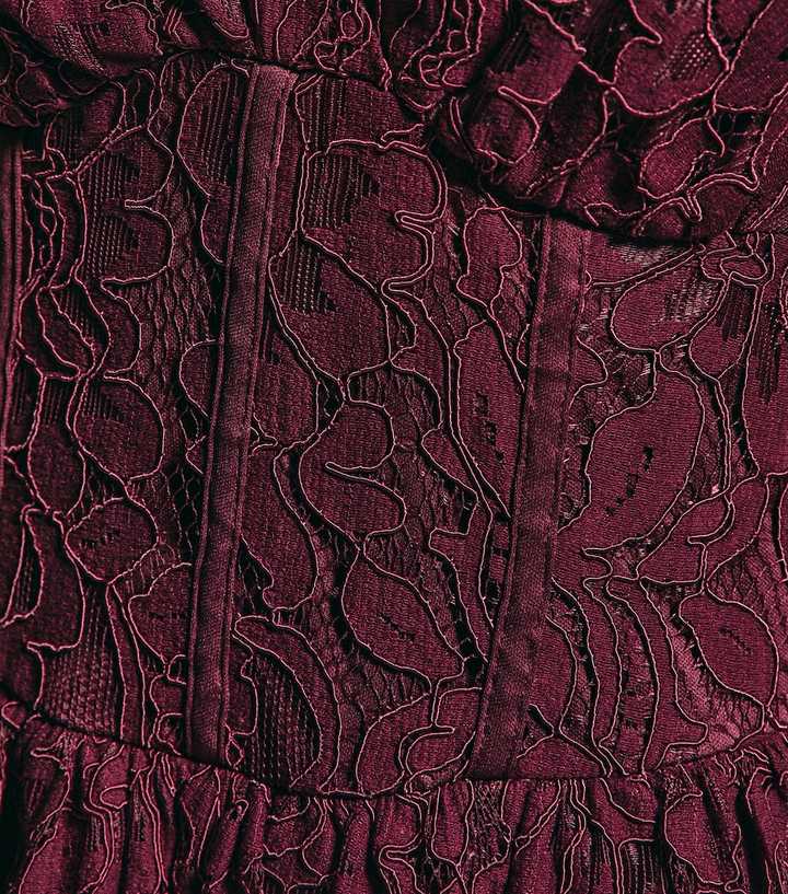 new look burgundy lace dress Rachel Allan Prom Off Shoulder Long Dress 6411