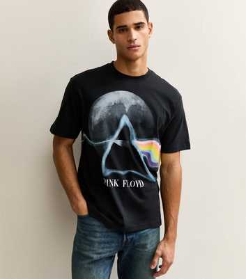 Only & Sons Black Pink Floyd Print T-Shirt