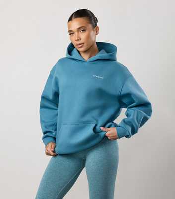 Gym King Light Blue 365 Hoodie