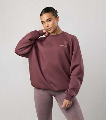Gym King Burgundy 365 Raglan Sleeve Sweatshirt