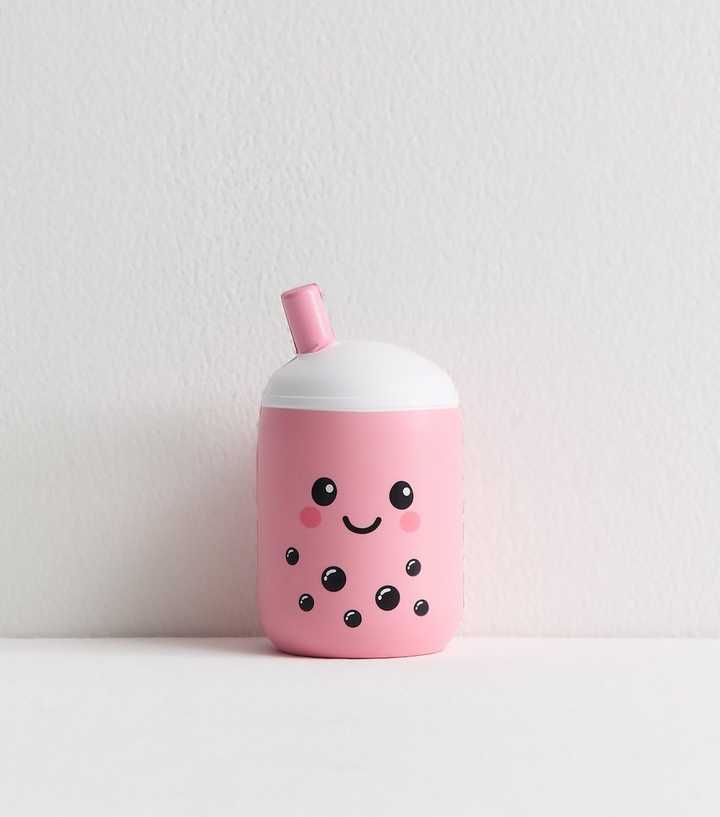 Pink Boba Tea Foam Stress Ball