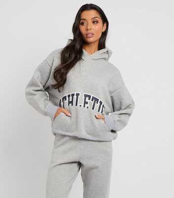 Urban Bliss Grey Athletics Print Hoodie