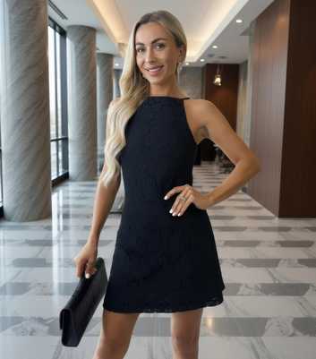 AX Paris Black Lace Mini Dress