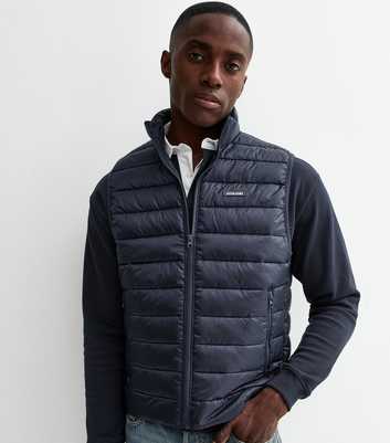 Jack & Jones Navy Lightweight Bodywarmer