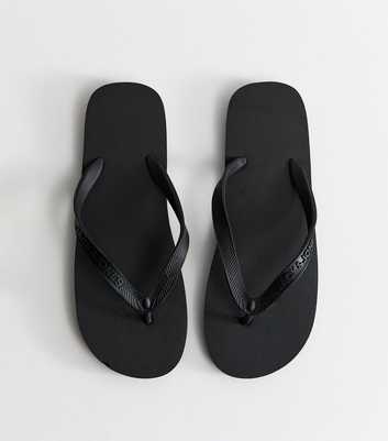 Jack & Jones Black Flip Flop