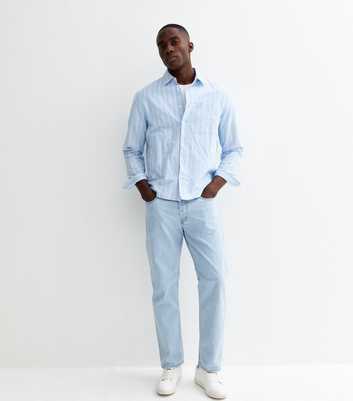 Jack & Jones Light Blue Straight Leg Jeans
