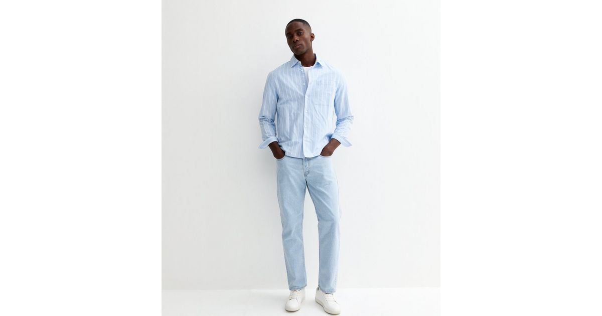 Jack & Jones Light Blue Straight Leg Jeans