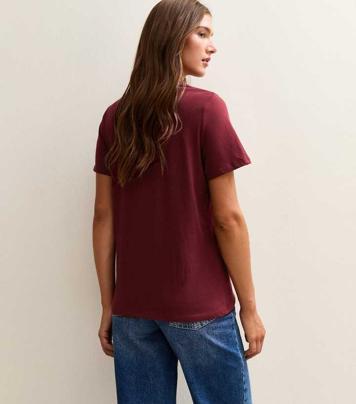 T-shirt Popular Demand Homme Bordeaux Taille M - Neuf Avec étiquettes