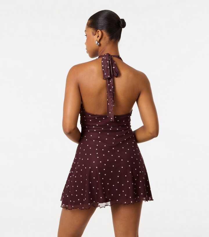 princess polly baby blue dress LEILANI DRESS. The Polka dots are a timeless pattern that always returns  impressively as fashion trends come full circle. This classic style has the  power to create a look that's both elegant main image 1