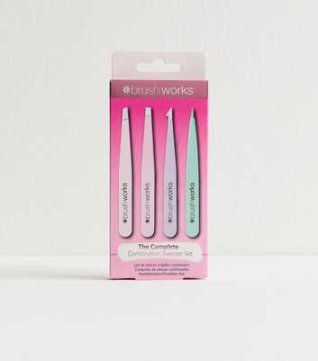 Brushworks Pastels Combination Tweezer Set