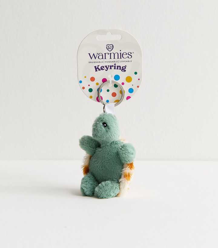 Warmies Green Turtle Plush Keyring