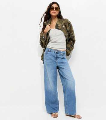 Light Blue Bonnie Slouchy Wide Leg Jeans