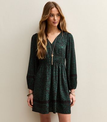 green emerald velvet dress Green Leopard Print Maxi Dress