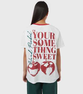 Skinnydip White Im Your Something Sweet Logo T-Shirt
