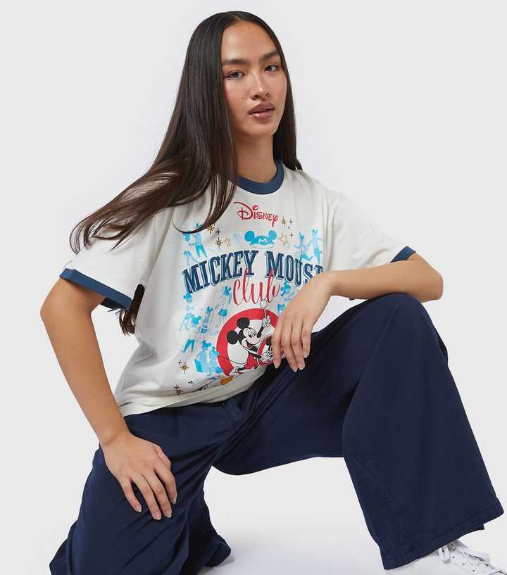 Skinnydip White Mickey Mouse T-Shirt