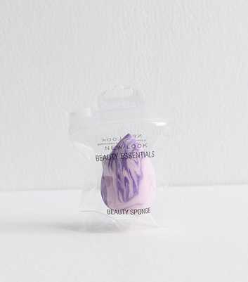 Purple Swirl Pattern Beauty Sponge
