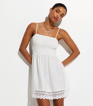 white lace mini dress | New Look white lace mini dress | New Look