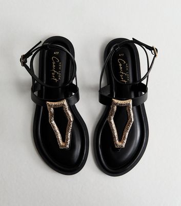 black-faux-leather-metal-