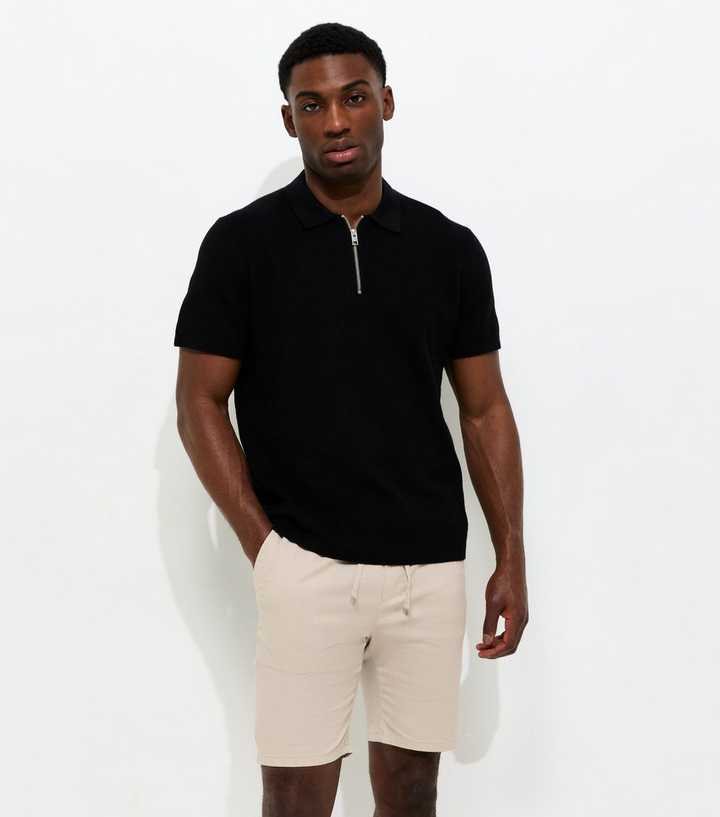 Only & Sons Regular Stone Cotton Rich Drawstring Shorts