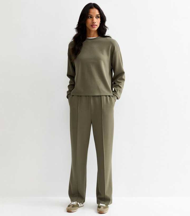 Premium Khaki Jersey Joggers