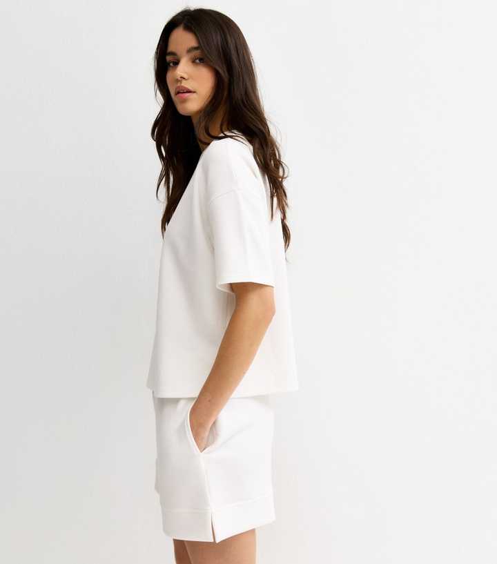 Premium Cream Jersey Shorts