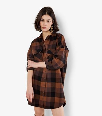 Check Shirt Dresses | New Look