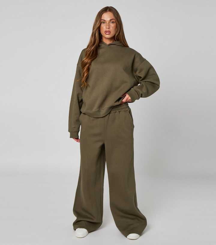 Urban Bliss Khaki Piped Joggers