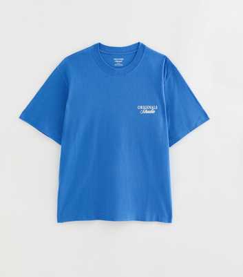 Jack & Jones Bright Blue Relaxed Originals Studio Logo T-Shirt