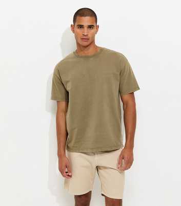 Jack & Jones Stone Cotton Regular Fit Denim Shorts