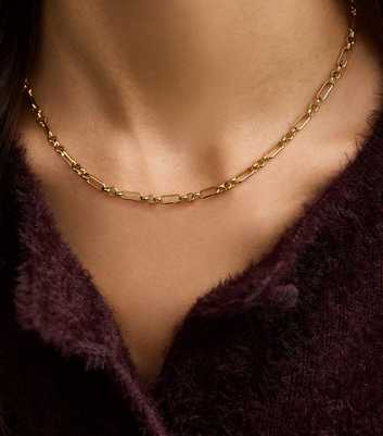 18ct Gold Plated Simple Chain Necklace