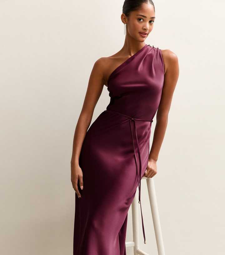 burgundy dress going out Compliment Me Maxi Dress Burgundy main image 1