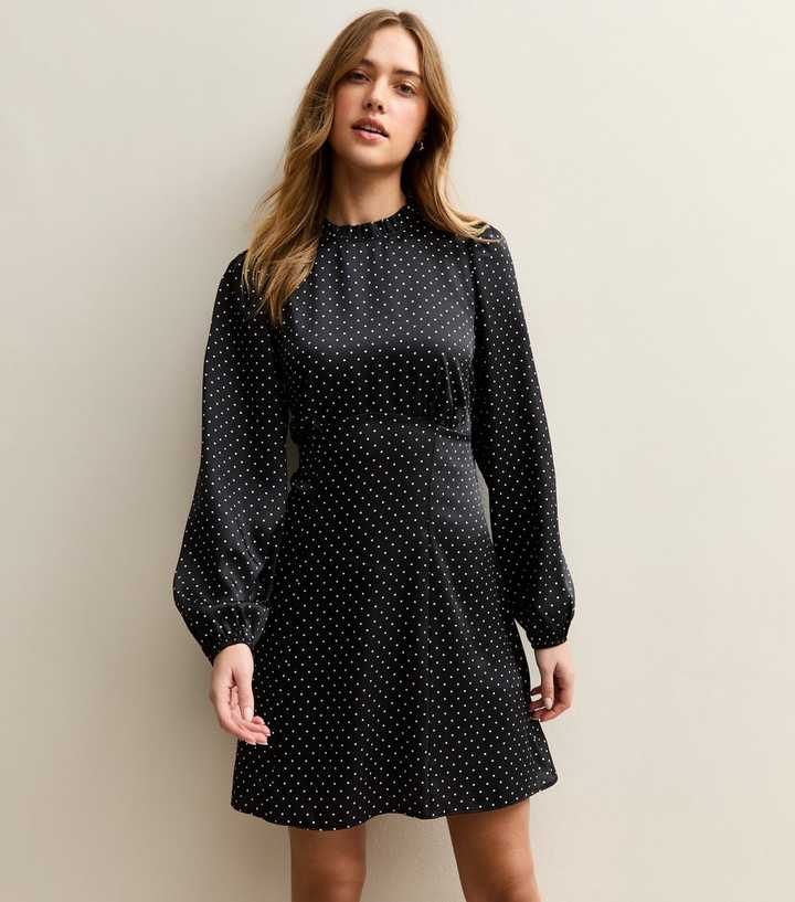 black long sleeve formal dress Queendancer Women with Lace Sheath Off the Size:FR 50 girl elegant dress Black Cape Dress with