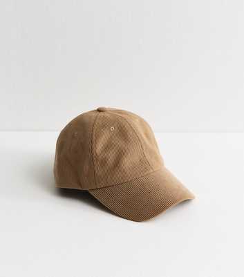 Camel Corduroy Cap