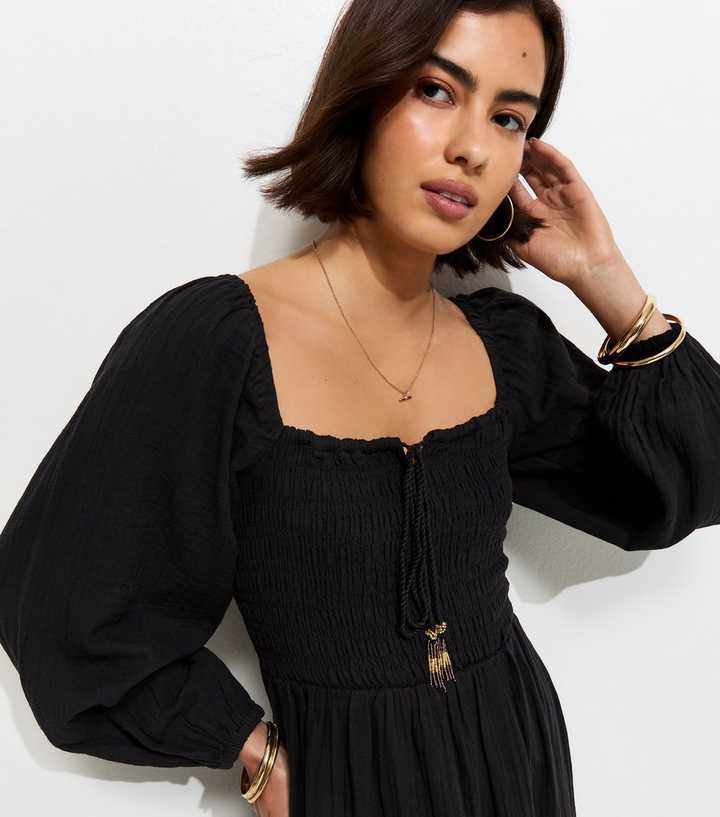 chinese dress ladies Summer Milkmaid Corset Dress Women Puff Sleeve Low Cut Square Neck Floral  Side Split Long Dresses Backless Ruffle Pleated Bohemian Maxi Sundress A  Line Casual Beach Dress S at Amazon Women's Clothing