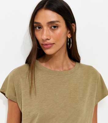 Green Grown On Sleeve T-Shirt