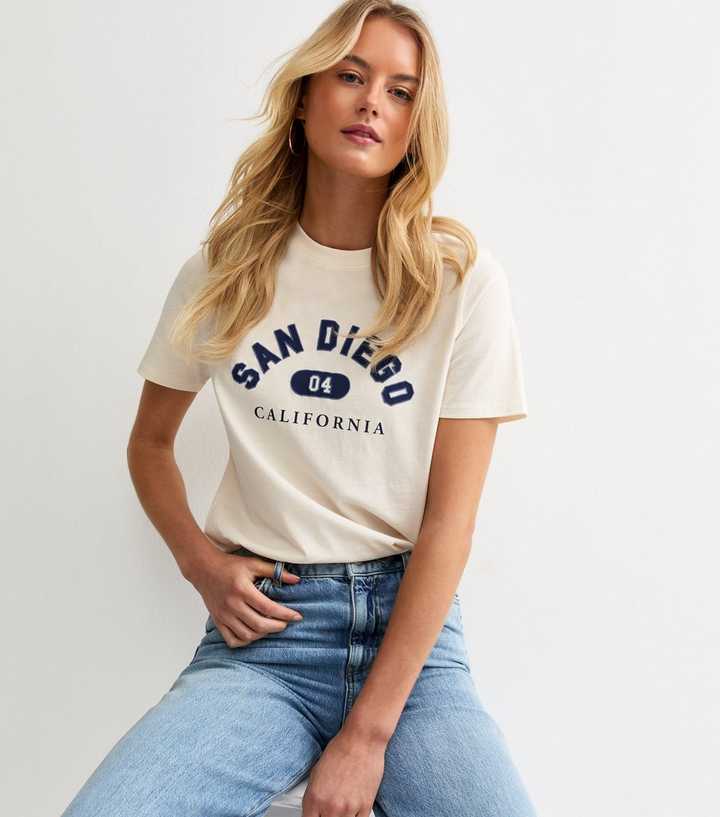 Tall Off White San Diego Print T-Shirt