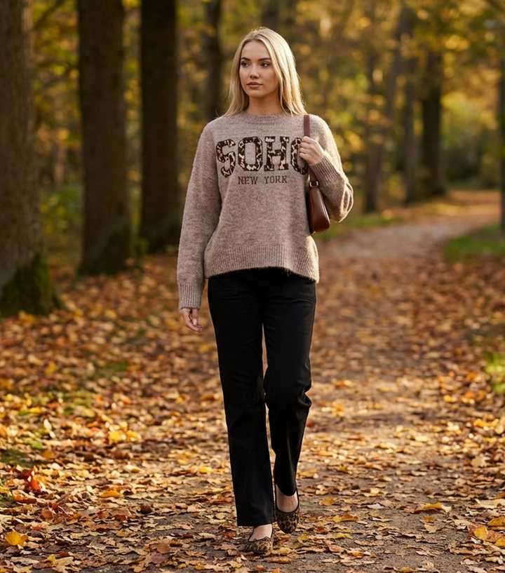 Blue Vanilla Stone Soho Logo Jumper