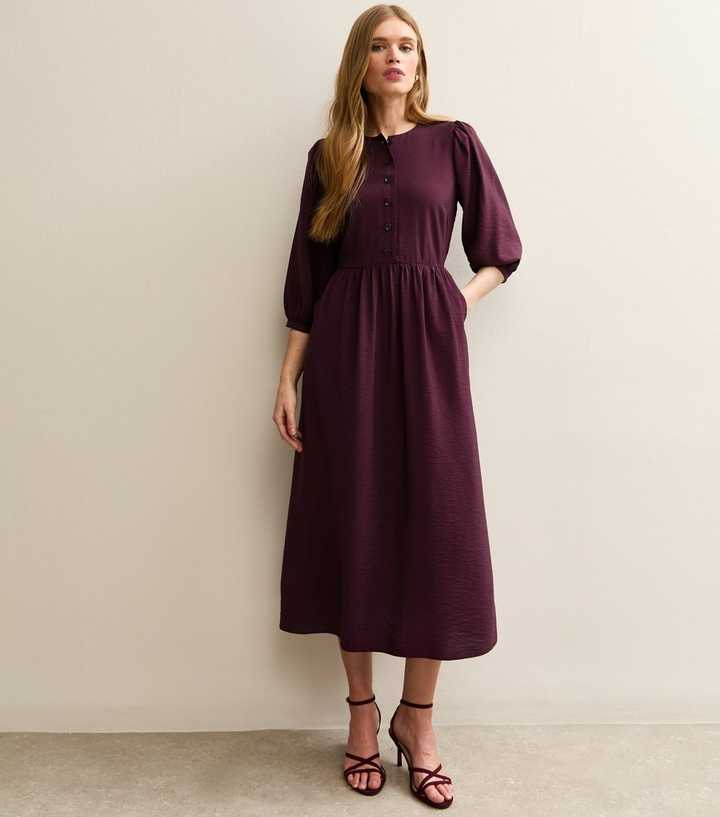 knee length dresses for ladies Meadow Smock Midi Dress main image 0