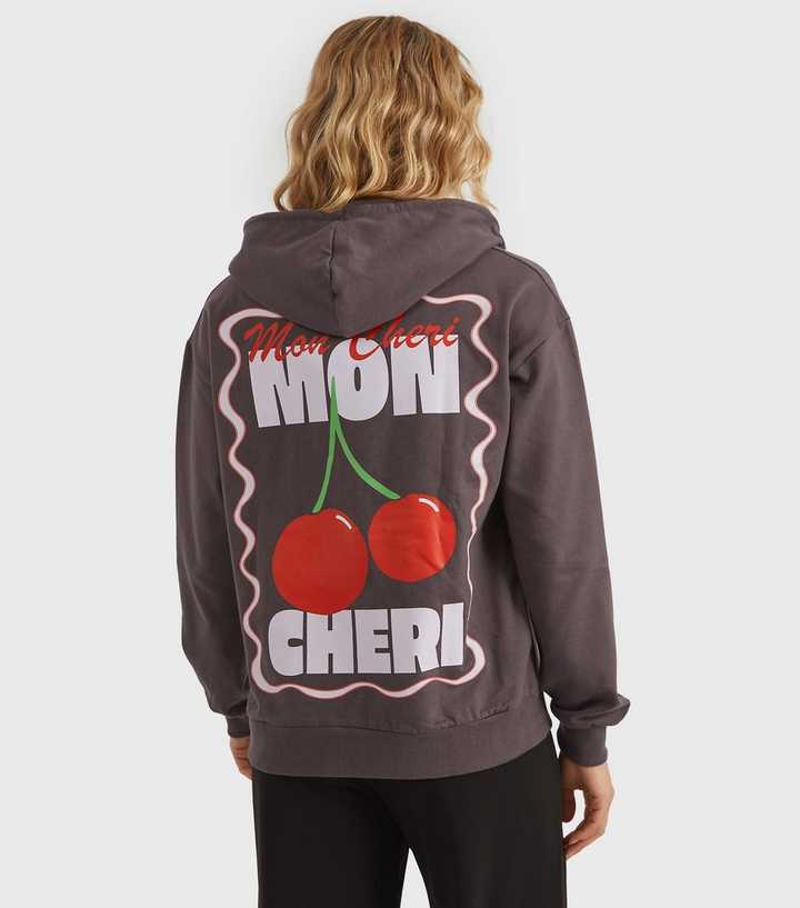 Custard Clothing Dark Grey Mon Cheri Hoodie