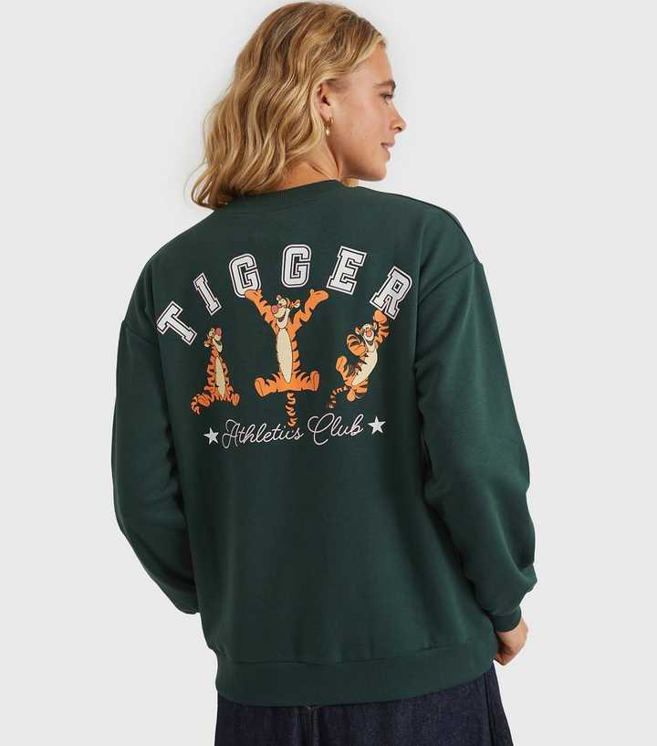 Custard Clothing Dark Green Disney Tigger Athletics Sweatshirt