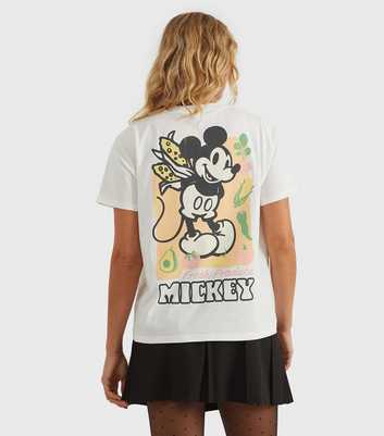 Custard Clothing White Disney Mickey Fresh Produce T-Shirt