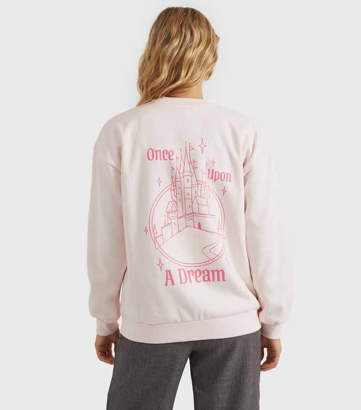 Custard Clothing Light Pink Disney Once Upon Dream Sweatshirt